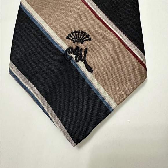 Bundle of 5 Vintage Silk Ties - Picture 6 of 16